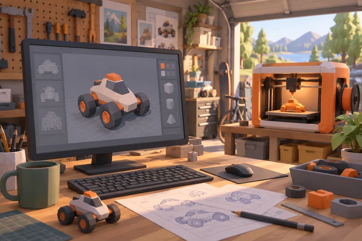 ProtoWorks development artwork