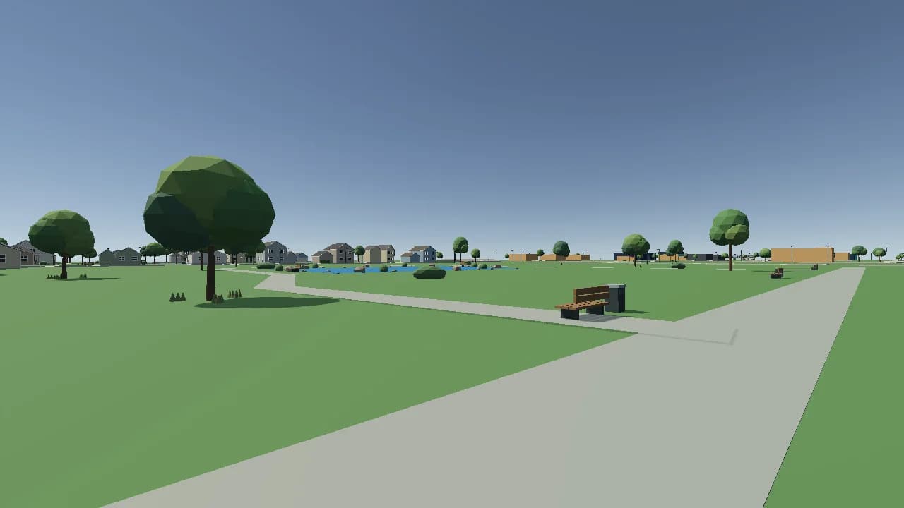 The park by day