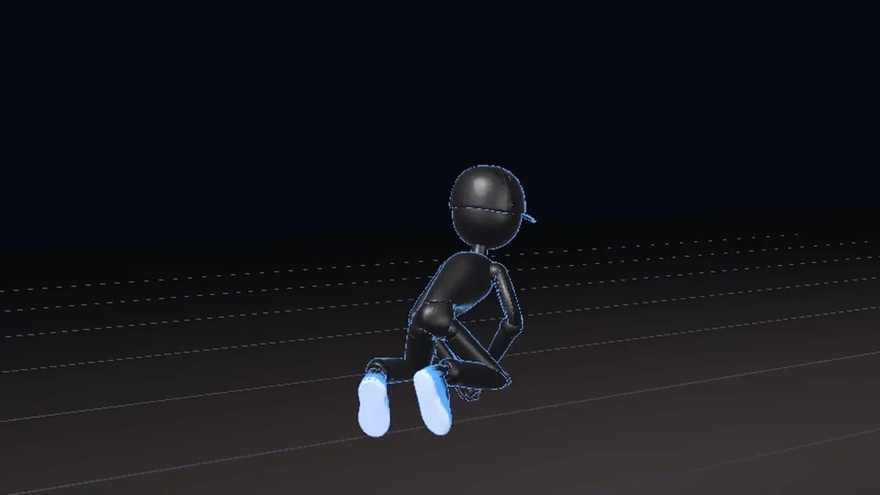 Seated floorwork with the knees over the toes