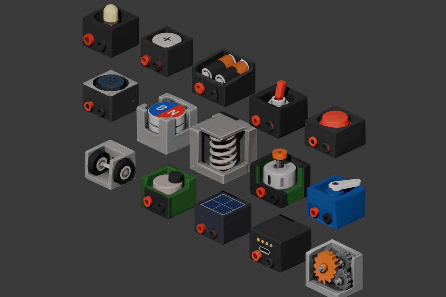 The electronic parts